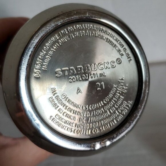 Starbucks Siren 50th Anniversary Stainless Steel TRAVEL Water Bottle 20 Oz - Picture 12 of 16